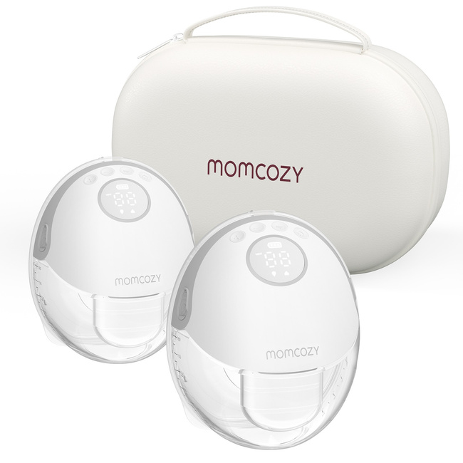 Momcozy M6 Podwójny Laktator do Odciągania Mleka 180ml Szary