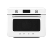 Smeg - Piekarnik nablatowy z funkcją pary 50's Style COF01WHEU Biały