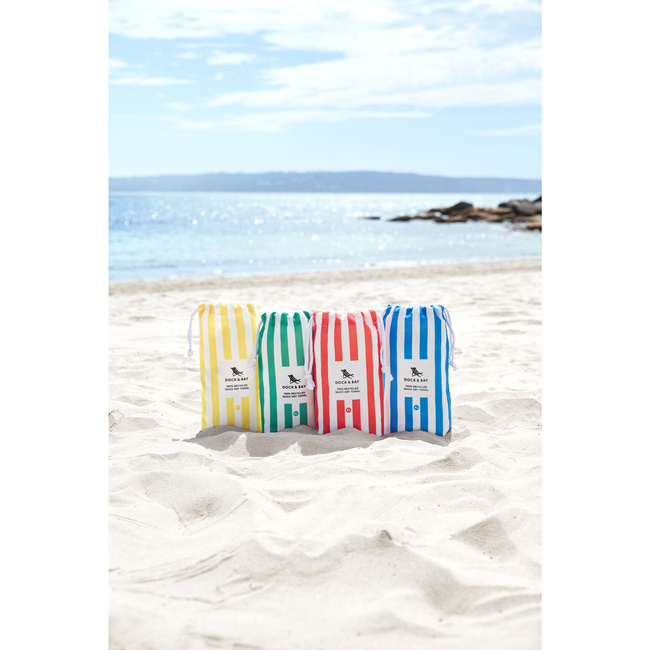ręczniki plażowe szybkoschnące 200x90 cm Cancun Green XL - Dock & Bay