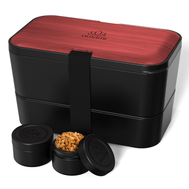 Lunchbox Nestable - Rosewood Black - 1500ml - Umami