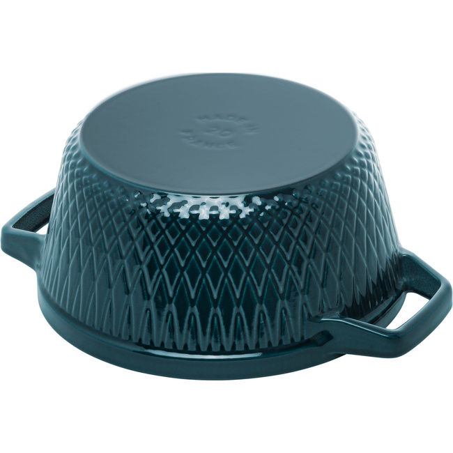 Garnek żeliwny okrągły 2.3 ltr, morski - Staub