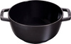 Zestaw do fondue 18 cm, czarny - Staub
