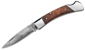 Nóż składany Magnum by Boker Damast Lord, klinga damasceńska, drewno amboina
