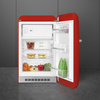 Smeg - Chłodziarko-zamrażarka FAB10RRD6 50'S STYLE - czerwony