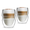 Komplet 2 szklanek z podwójną ścianką 300 ml Sferico 7961 - Vialli Design