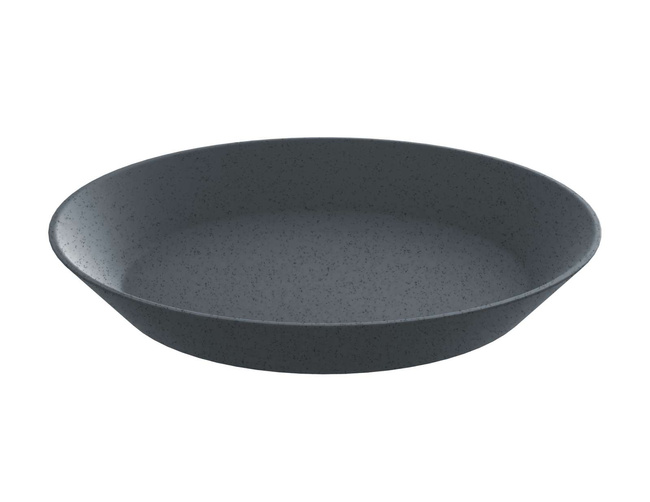 Talerz Connect 24 Cm Organic Deep Grey 3143673 - Koziol