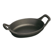 Owalne mini naczynie do pieczenia i zapiekania 250 ml, Czarny - Staub