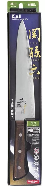 KAI Seki Magoroku Momoyama Nóż Szefa Kuchni 21 cm
