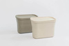 Plastia Wiszący Pojemnik Na Bioodpady 27.5 X 14 Cm - Jasnoszary