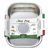 Forma do pieczenia stalowa z nieprzywierającą teksturą 20x14x4 cm – Steel pan