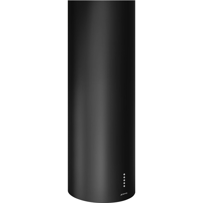 Smeg - Okap wyspowy, 37 cm, Universal - czarny