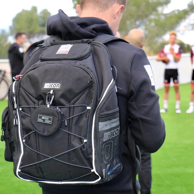 Plecak Scicon Sports Backpack Pro 35L, czarny, z komorą na buty i kask