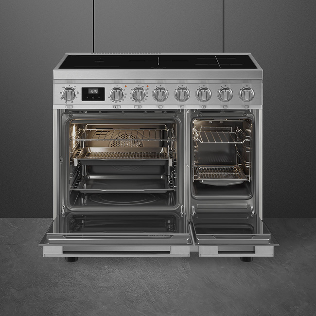 Smeg - Kuchnia wolnostojąca Portofino Cpf92Imx Stal Nierdzewna.