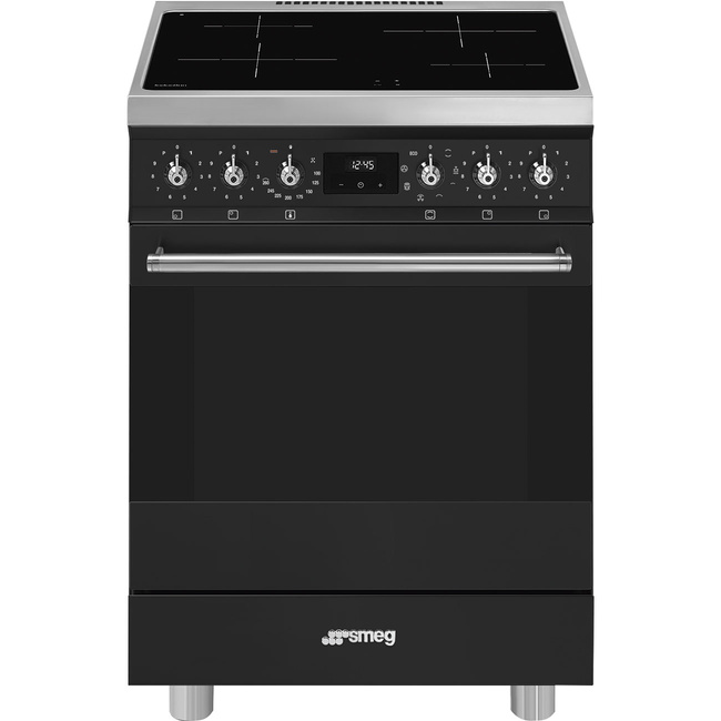 Smeg - Kuchnia wolnostojąca Symfonia C6Immbm2 Czarny mat
