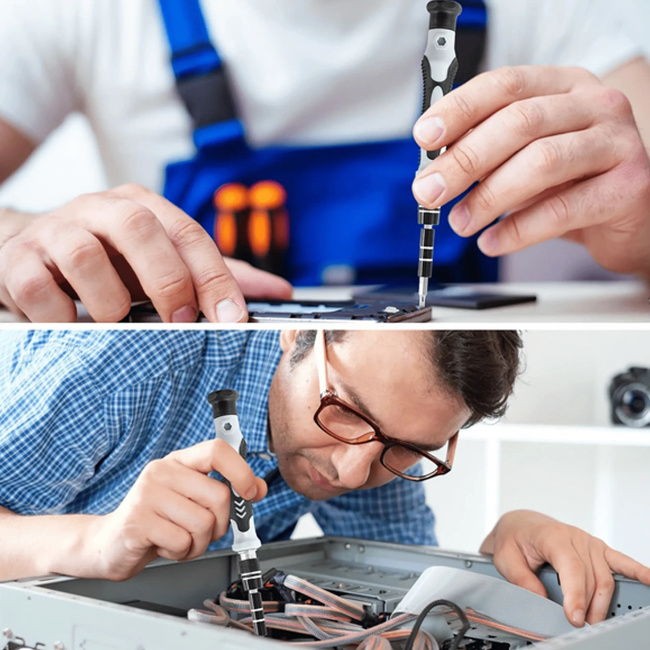 Extralink Zestaw Śrubokrętów Precyzyjnych 120w1 Torx Elektronika Wkrętaki Precyzyjne