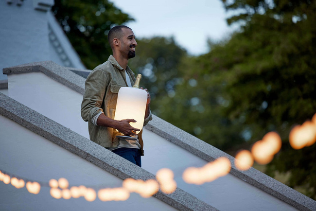 Atmos Lampa z Głośnikiem i Coolerem na Napoje - Kooduu