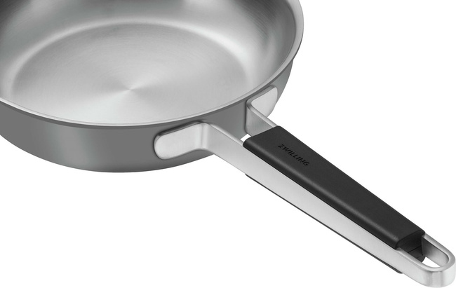 Pure Patelnia Indukcyjna Płytka - 24 Cm, Szary - Zwilling