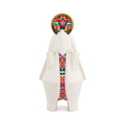 figurki dekoracyjne maryja porcelana Alessi