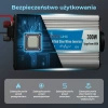 Przetwornica napięcia Extralink OPIM-300W, 12 V na 230 V, modyfikowany sinus
