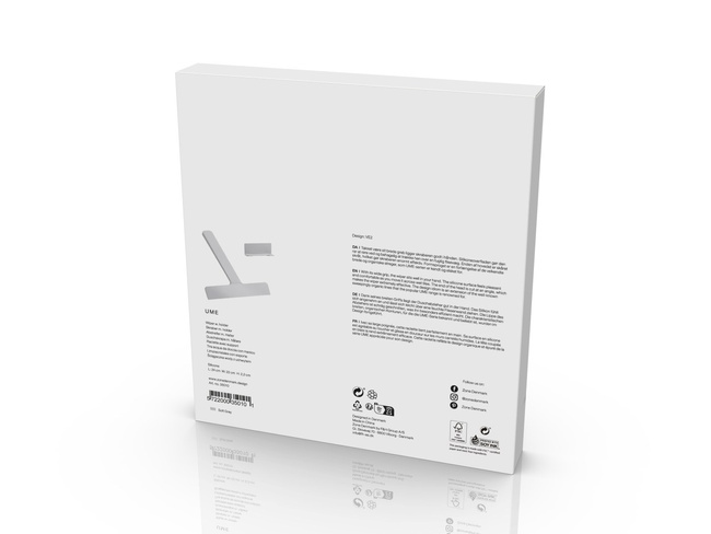Ściągaczka Łazienkowa Z Uchwytem Ume Soft Grey 35010