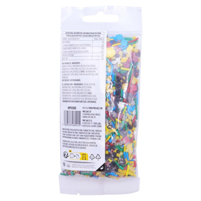Pme Posypka Cukrowa Hogwart 60 G Wielokolorowy