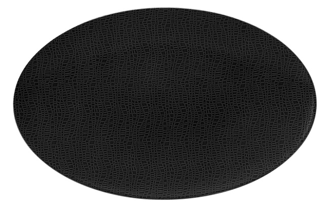 Seltmann Life Fashion GlamorouS Black Półmisek Owalny 40 x 26 cm
