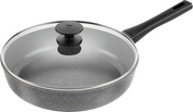 Patelnia sauté z pokrywką ZWILLING Terreno Plus 28 cm, powłoka ceramiczna, szara