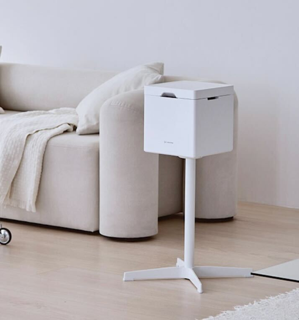 Stojak ze stali nierdzewnej do Carepod Cube Plus, biały