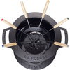 Zestaw do Fondue 20 cm, Czarny - Staub