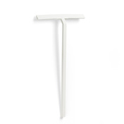Ściągaczka łazienkowa Zone Denmark Rim White, 30 cm, z zaczepem ściennym