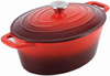 Brytfanna żeliwna z pokrywą 4 l Xanten red - Carl Schmidt Sohn