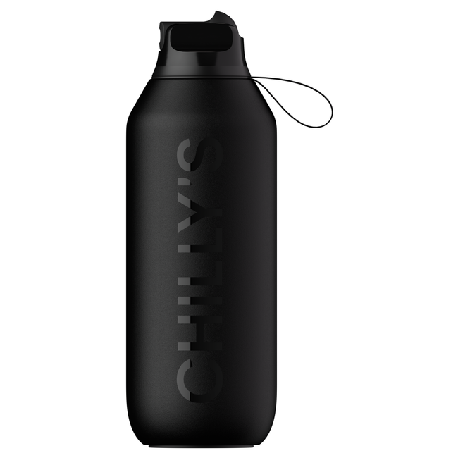 Butelka Sportowa Chilly's | 500 ml | Czarny - Chilly's Bottles