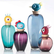 Wazon Peppe 45cm Papageno Turkusowy - Leonardo