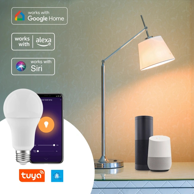 Żarówka LED Extralink Smartlife E27 A70, Wi-Fi, barwa od 2700 do 6500 K, 1055 lm