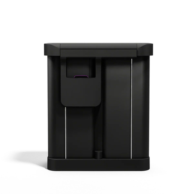 Kosz do segregacji Simplehuman CW2117, 58 l (34 + 24 l), pedałowy, matowa czerń