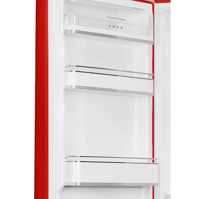 Smeg - Chłodziarko-zamrażarka FAB32LRD6 50'S RETRO STYLE - czerwony