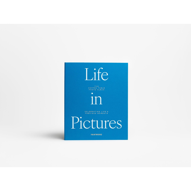 Album na zdjęcia Printworks Life in Pictures L, niebieski, 60 stron 28 x 21 cm