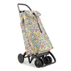 Wózek na zakupy Rolser I-Max William Morris 4L Tour Pomegranate, 4 koła, torba 43 l