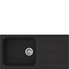 Smeg - Zlewozmywak Kompozytowy Rigae Lz150A2 Antracyt