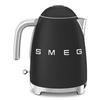 Smeg - Czajnik, Czarny Mat Klf03blmeu 50's Style