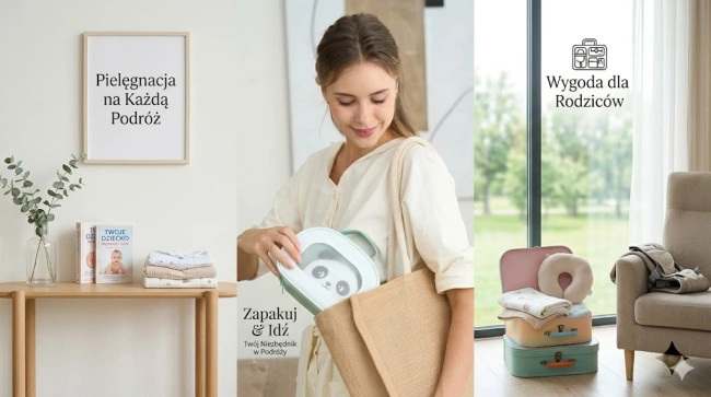 Zestaw pielęgnacyjny dla niemowląt Momcozy All-in-1 Elite Baby Kit z aspiratorem i trymerem