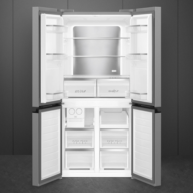 Smeg - Chłodziarko-zamrażarka Frenchdoor Universal Fqi48Xd Stal Nierdzewna