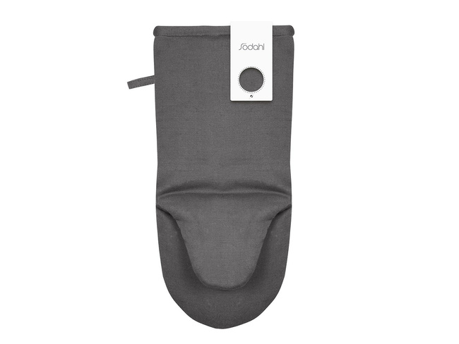 Rękawice kuchenne Soft 16x35 cm Grey - Södahl