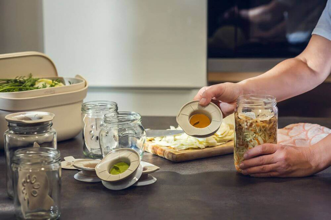 Plastia Zestaw Fermentacyjny z Filtrem - Zielony