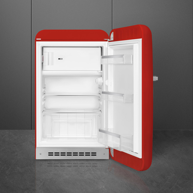 Smeg - Chłodziarko-zamrażarka FAB10RRD6 50'S STYLE - czerwony