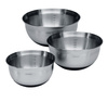 Zestaw misek kuchennych Brabantia Profile 1,0 l, 1,6 l i 3,0 l, stal matowa