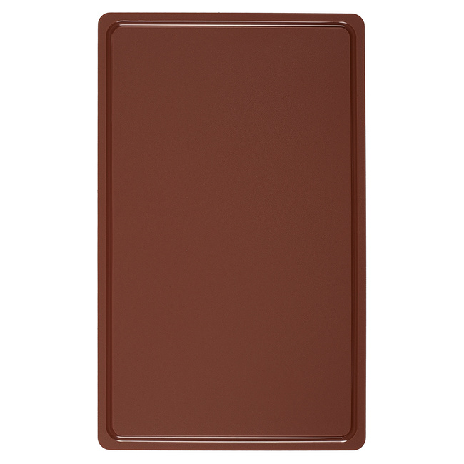 Duża mata kuchenna do krojenia 53x32,5 brązowa - Candl