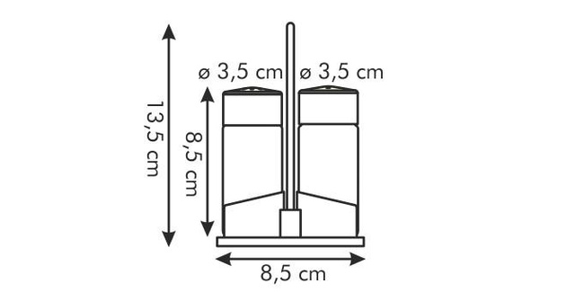 Komplet sól-pieprz Club - Tescoma