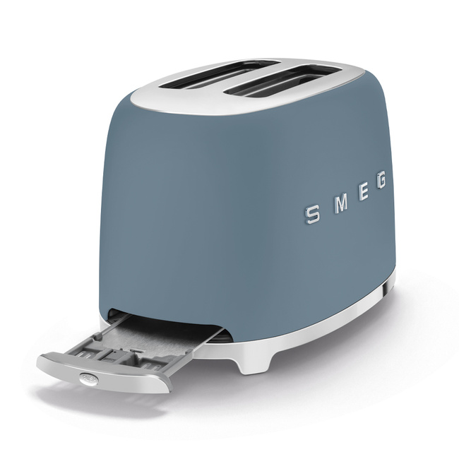Smeg Toster na 2 kromki TSF01SBMEU 50's Style - srebrny