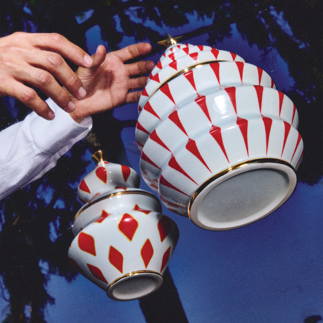 Pojemnik na słodycze Alessi 15 cm, przezroczysty